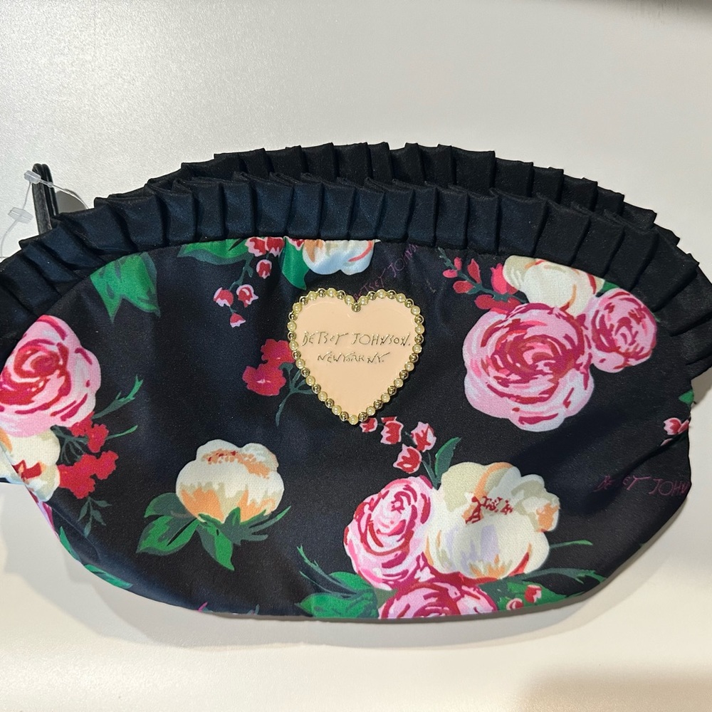 Betsy Johnson Cosmetic Bag